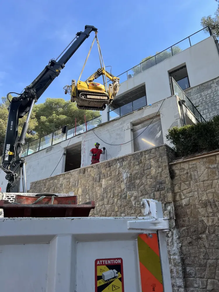 Récupération des eaux de pluie près de Roquefort-les-Pins
